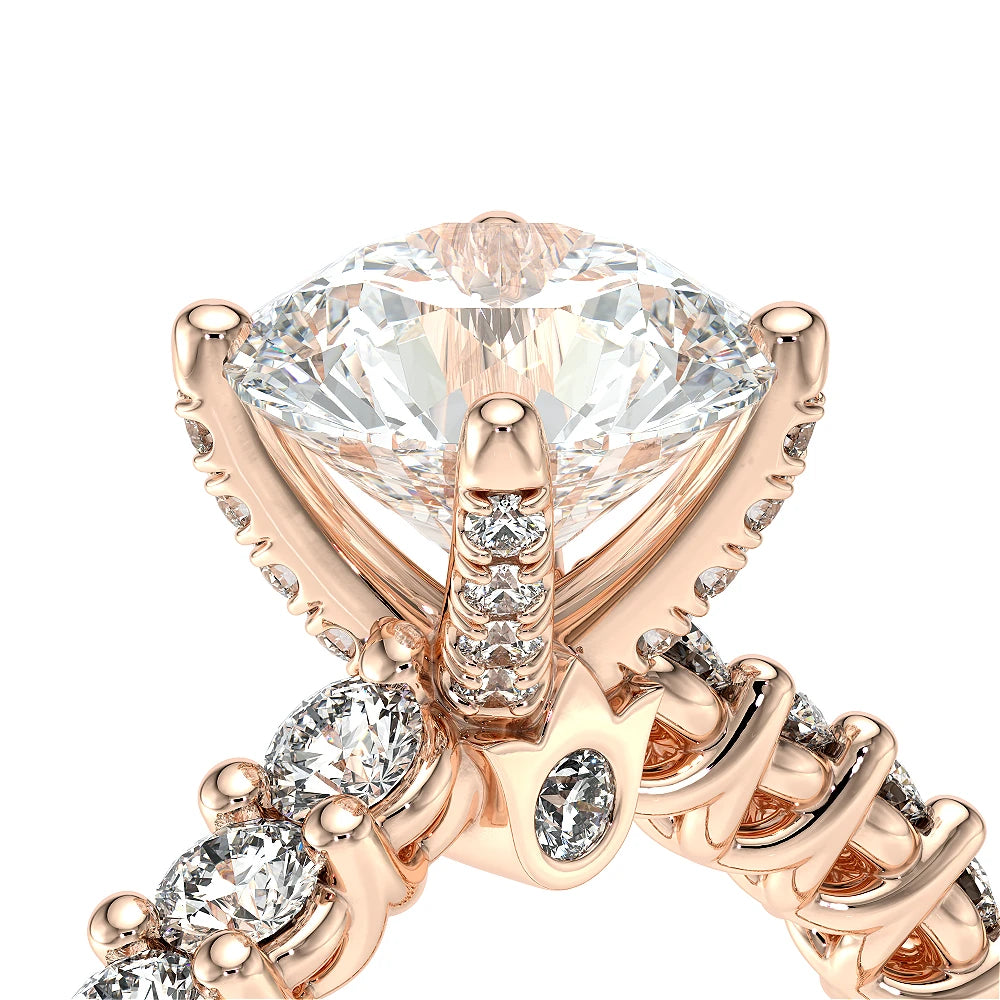 Lumino 801Rd4 25 14K Rose Gold Round