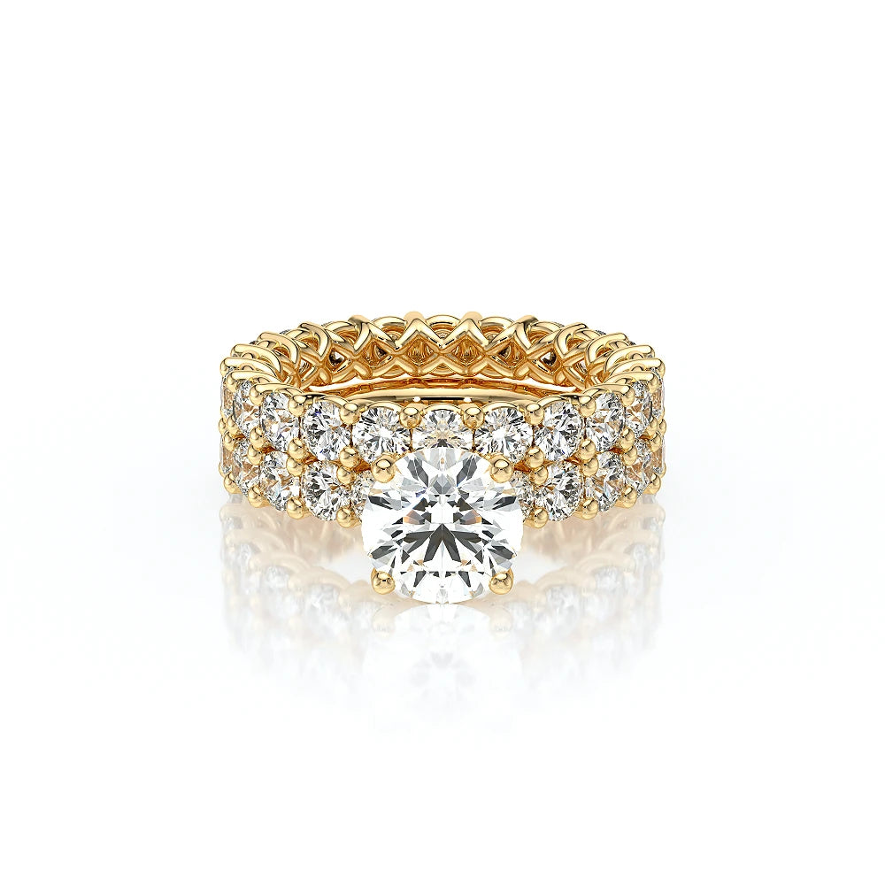 Lumino 801Rd4 30 18K Yellow Gold Round