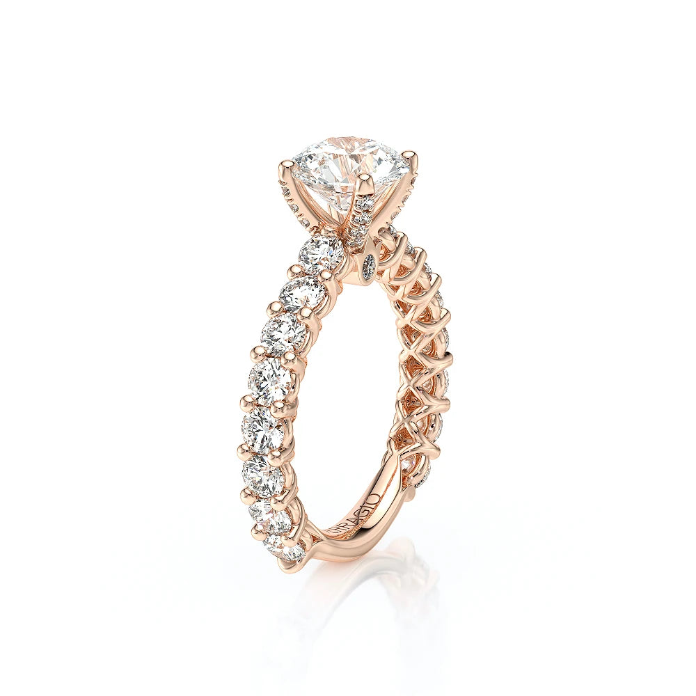 Lumino 801Rd4 30 18K Rose Gold Round