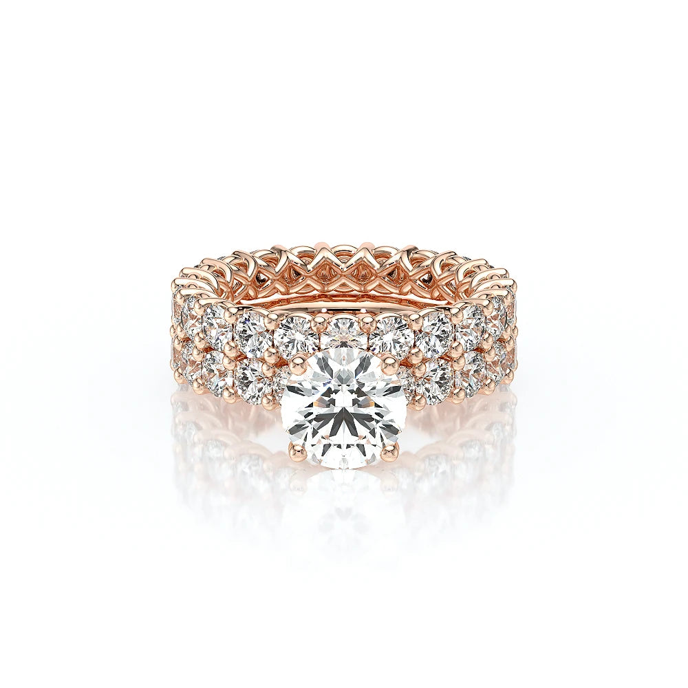 Lumino 801Rd4 30 14K Rose Gold Round