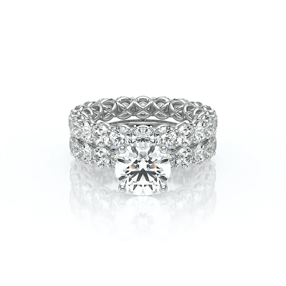 Lumino 801Rd4 35 18K White Gold Round