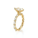 Lumino 803Mqd6 5X25 Ew 14K Yellow Gold Marquise