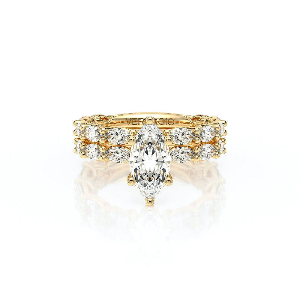 Lumino 803Mqd6 5X25 Ew 18K Yellow Gold Marquise