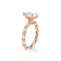 Lumino 803Mqd6 5X25 Ew 18K Rose Gold Marquise