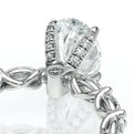Lumino 803Ovd4 5X25 Ew 14K White Gold Oval