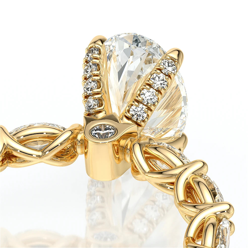 Lumino 803Ovd4 5X25 Ew 14K Yellow Gold Oval