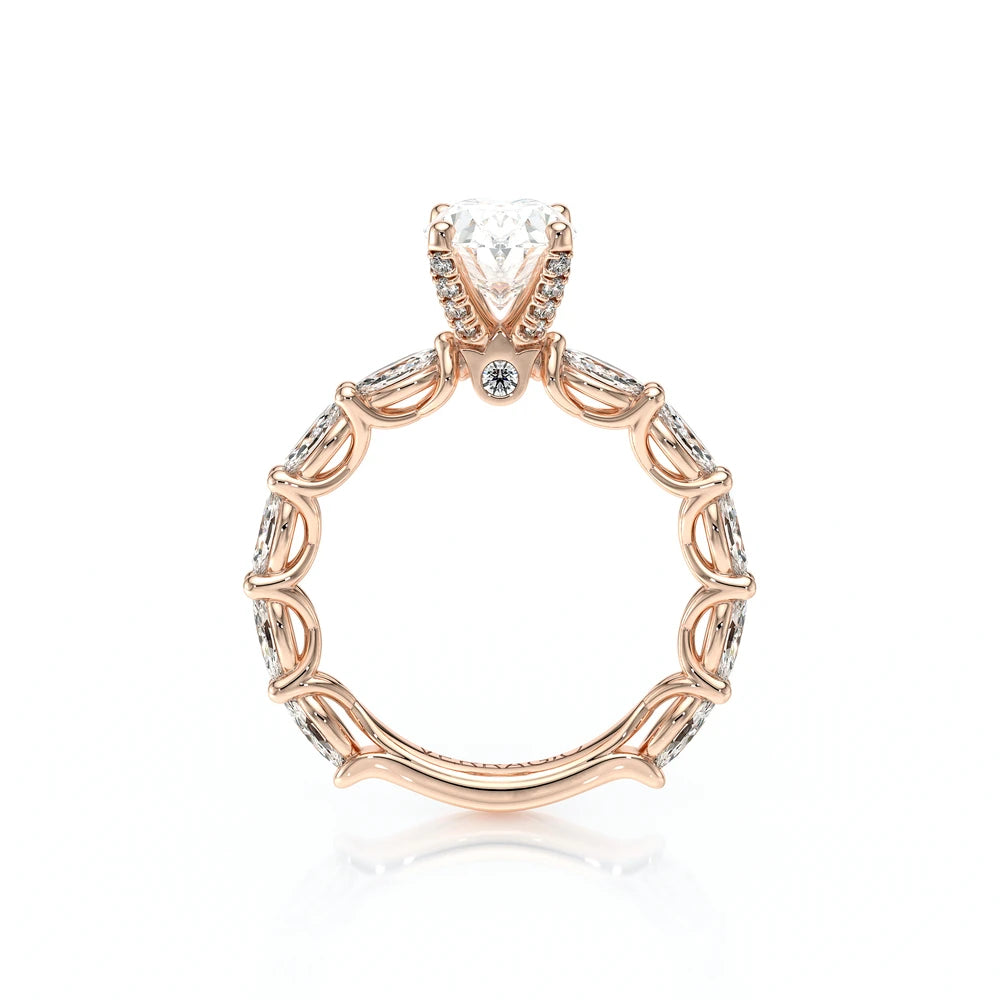 Lumino 803Ovd4 5X25 Ew 18K Rose Gold Oval