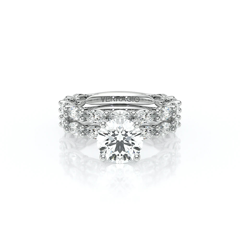 Lumino 803Rd4 5X25 Ew 18K White Gold Round