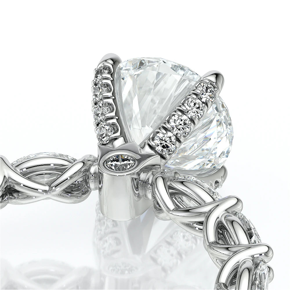 Lumino 803Rd4 5X25 Ew 14K White Gold Round