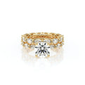 Lumino 803Rd4 5X25 Ew 14K Yellow Gold Round