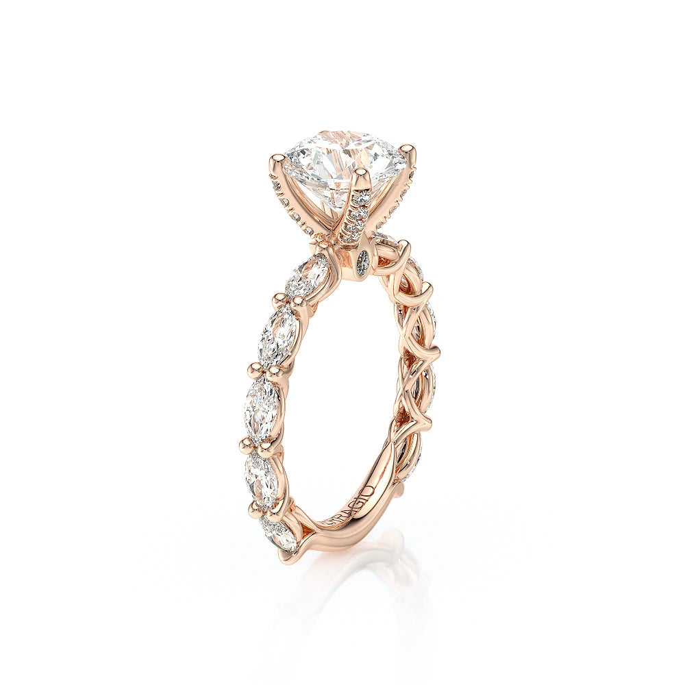 Lumino 803Rd4 5X25 Ew 18K Rose Gold Round
