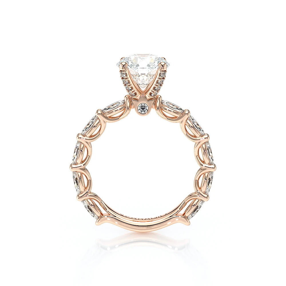 Lumino 803Rd4 5X25 Ew 18K Rose Gold Round