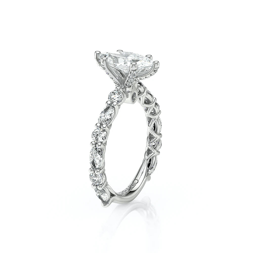 Lumino 806Mqd6 5X25 Platinum Marquise