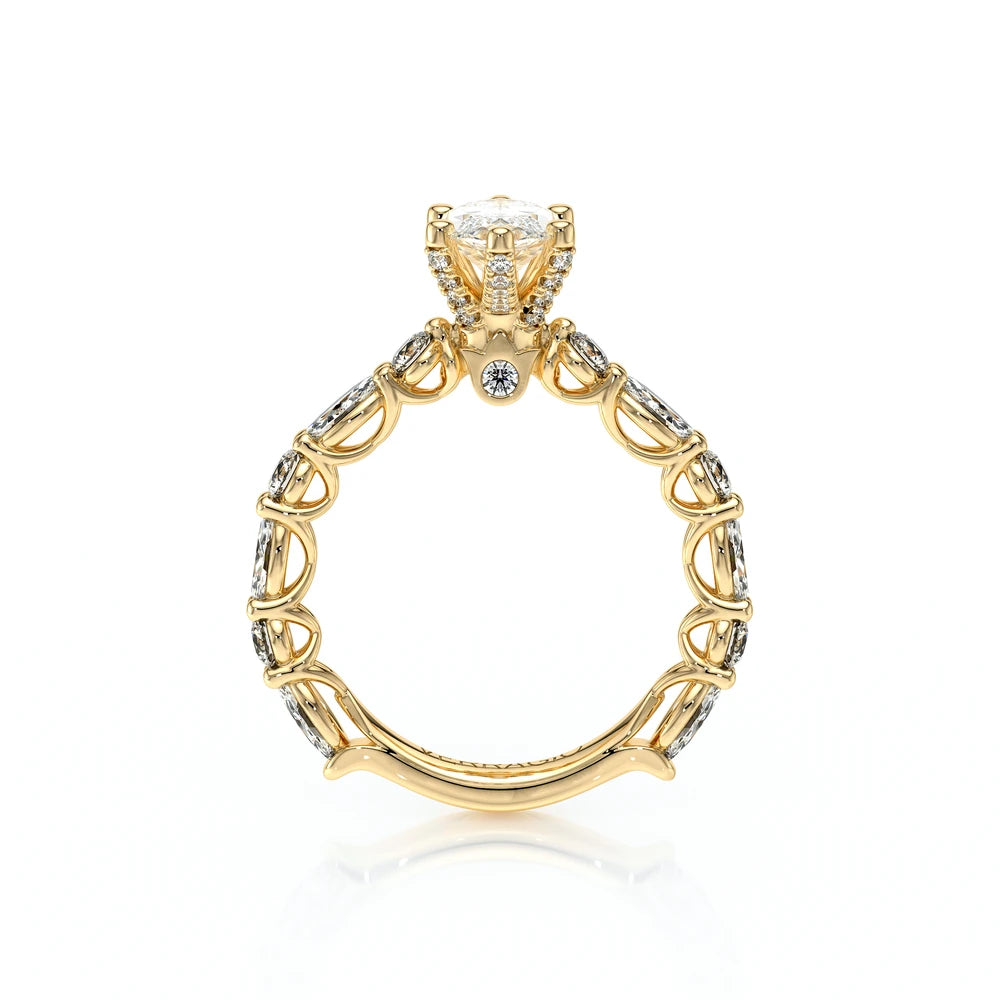 Lumino 806Mqd6 5X25 18K Yellow Gold Marquise