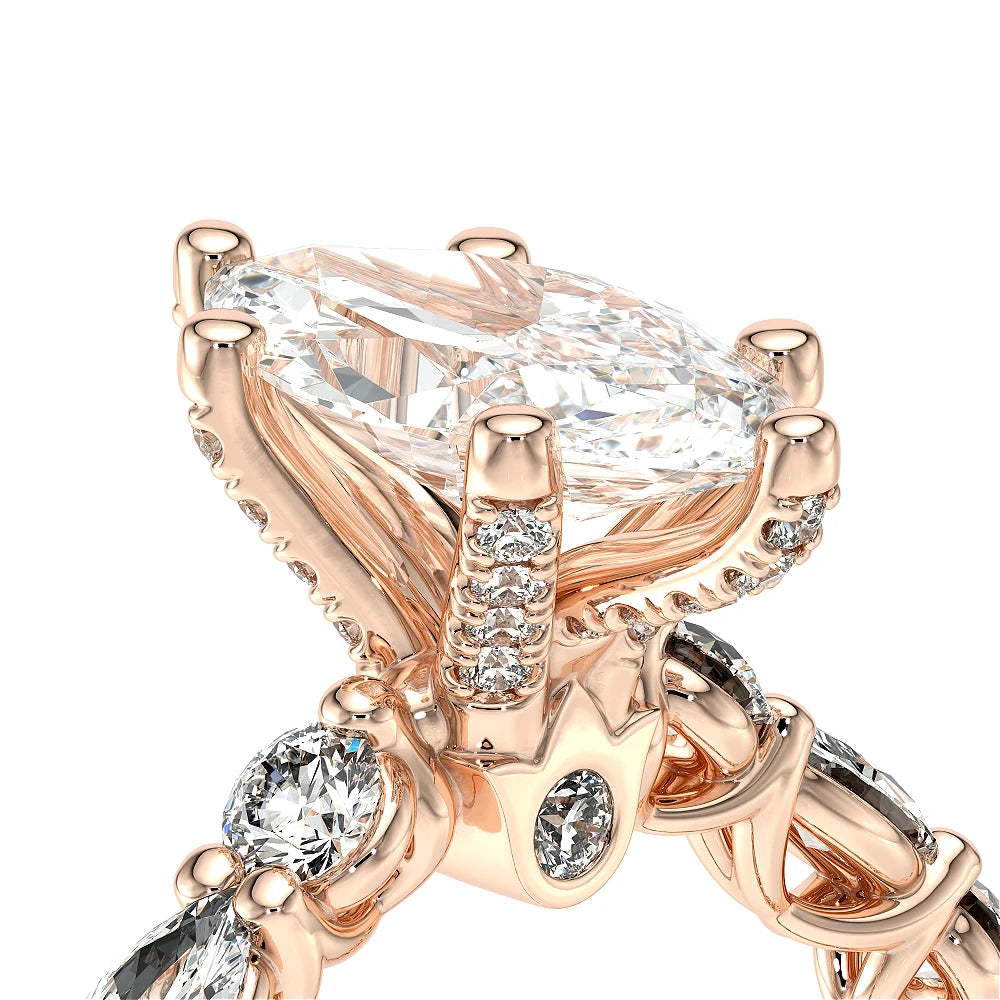 Lumino 806Mqd6 5X25 14K Rose Gold Marquise