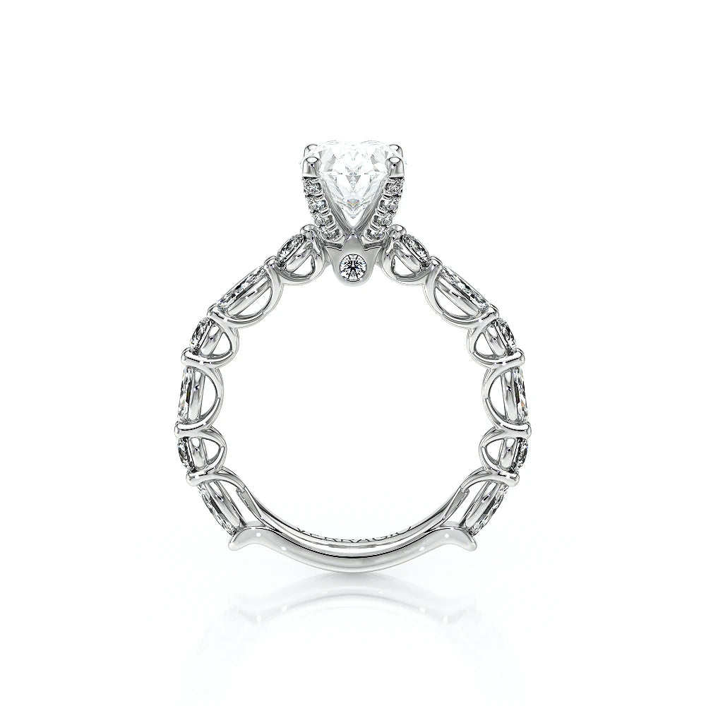 Lumino 806Ovd4 5X25 14K White Gold Oval