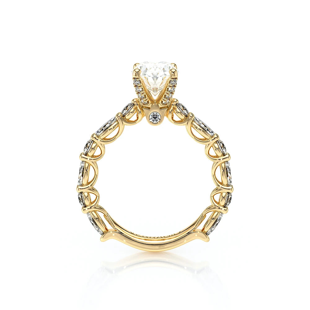 Lumino 806Ovd4 5X25 18K Yellow Gold Oval