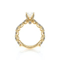 Lumino 806Ovd4 5X25 14K Yellow Gold Oval