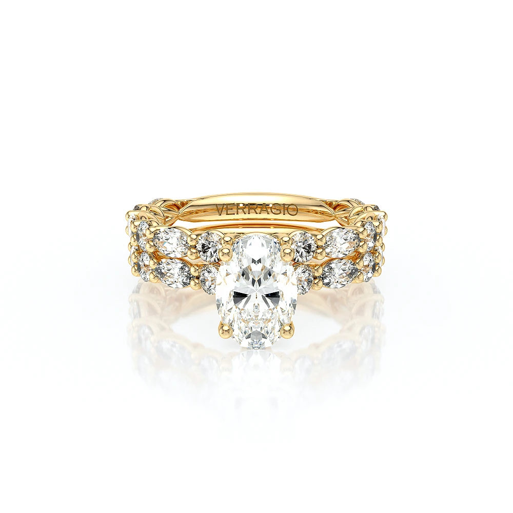 Lumino 806Ovd4 5X25 14K Yellow Gold Oval