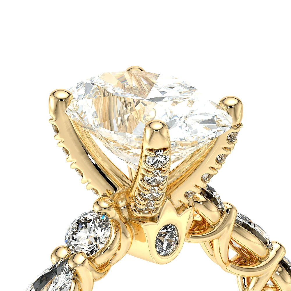 Lumino 806Ovd4 5X25 18K Yellow Gold Oval