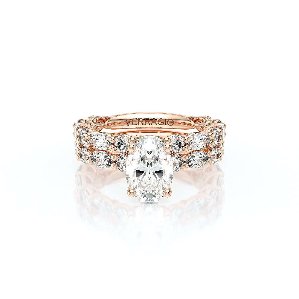Lumino 806Ovd4 5X25 14K Rose Gold Oval