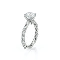 Lumino 806Rd4 5X25 14K White Gold Round