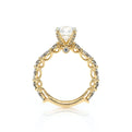 Lumino 806Rd4 5X25 14K Yellow Gold Round