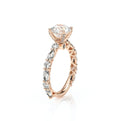 Lumino 806Rd4 5X25 14K Rose Gold Round