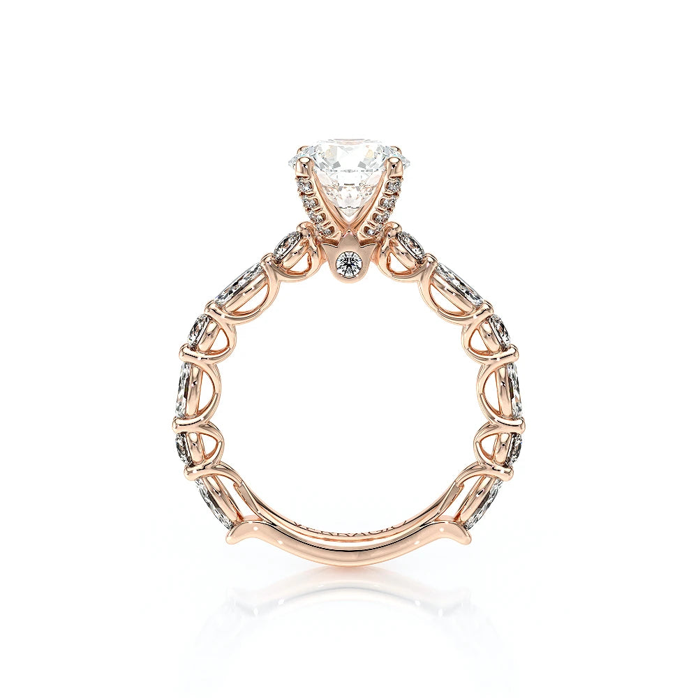 Lumino 806Rd4 5X25 18K Rose Gold Round