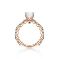 Lumino 806Rd4 5X25 14K Rose Gold Round
