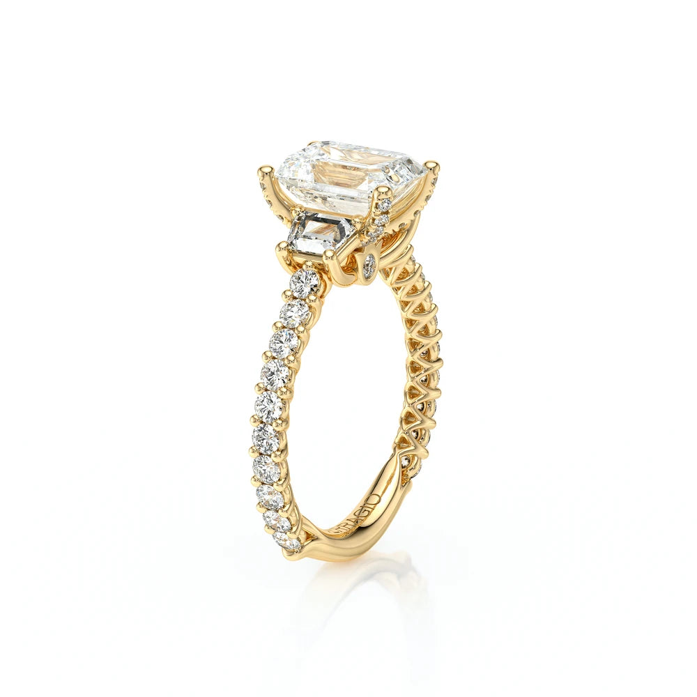 Lumino 811Em Trp 20 18K Yellow Gold Emerald