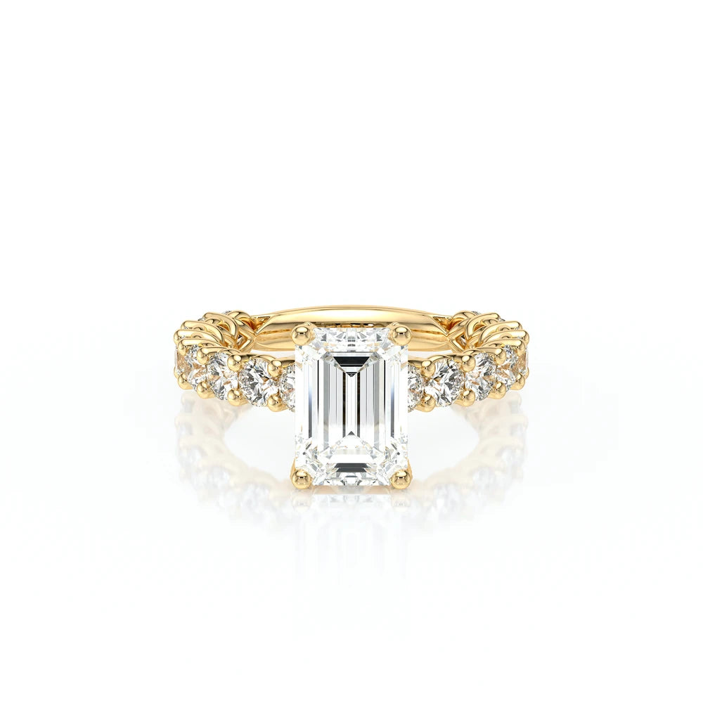Lumino 801Emd4 30 18K Yellow Gold Emerald