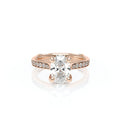 Vanguard-2207OV-14K Rose Gold Oval