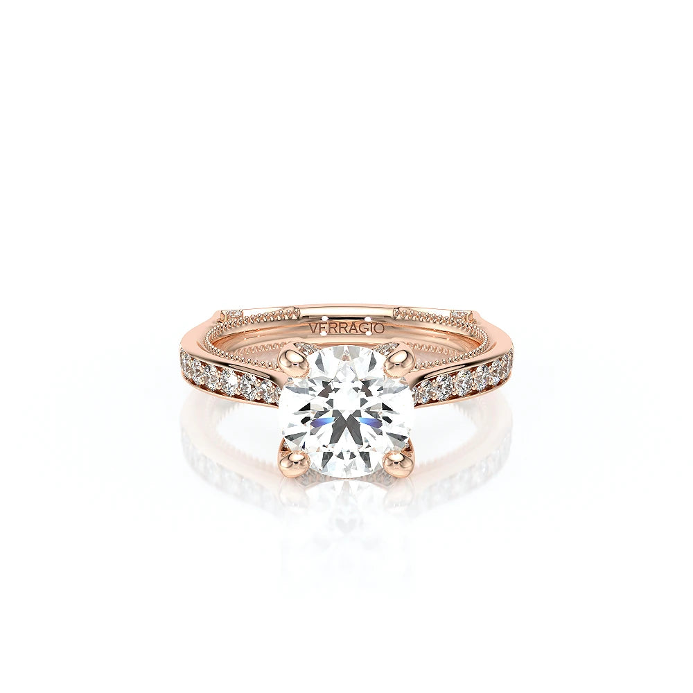 Vanguard-2207r-18k Rose Gold Round