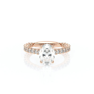Lumino 801Ovd4 20 18K Rose Gold Oval
