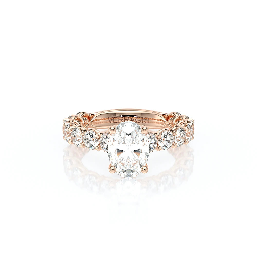 Lumino 801Ovd4 35 14K Rose Gold Oval