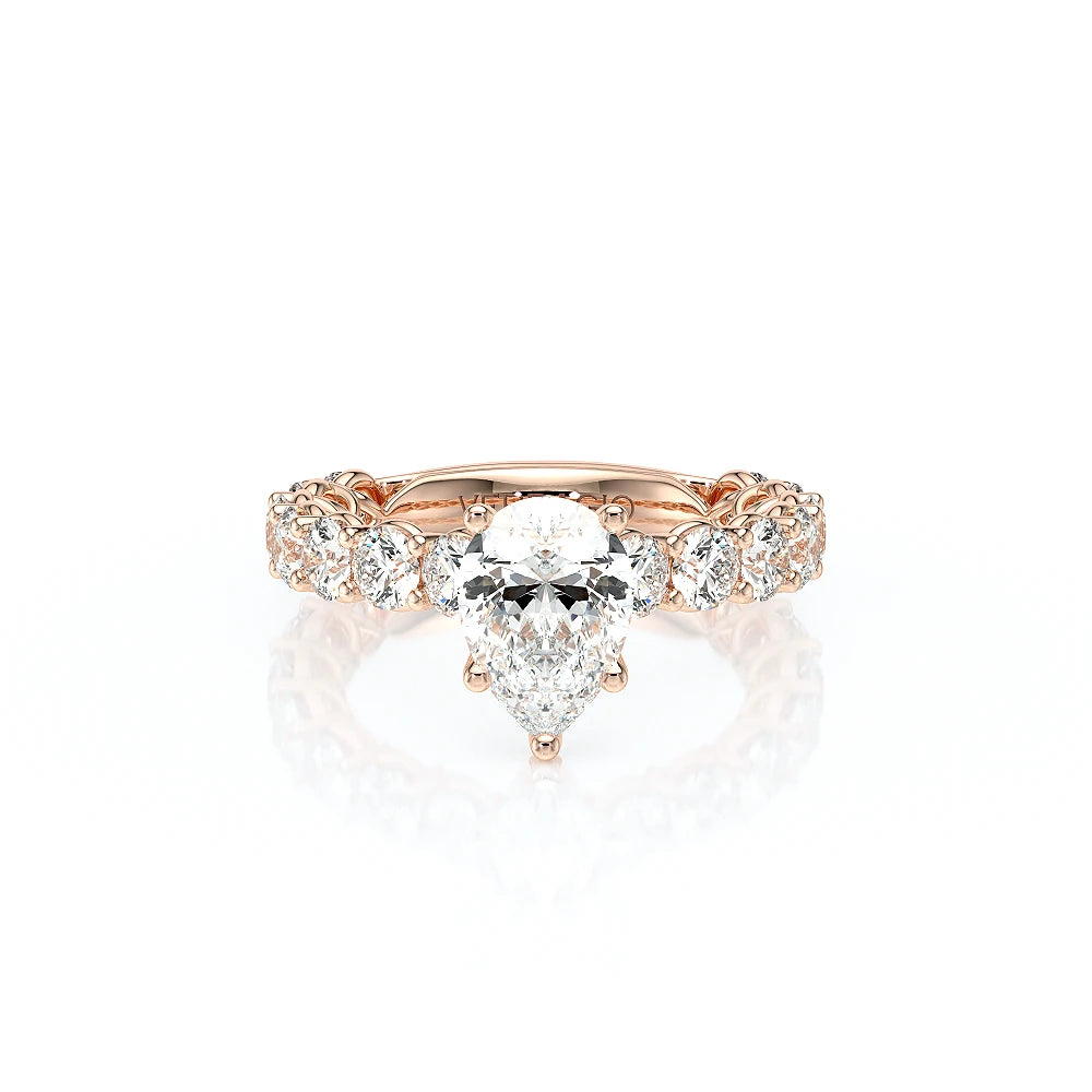 Lumino 801Psd4 35 18K Rose Gold Pear
