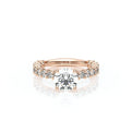 Lumino 801Rd4 25 14K Rose Gold Round