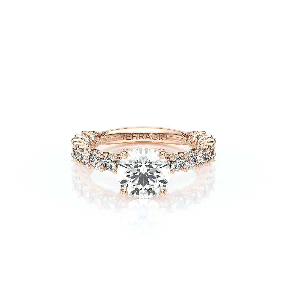 Lumino 801Rd4 25 14K Rose Gold Round