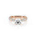 Lumino 801Rd4 35 14K Rose Gold Round