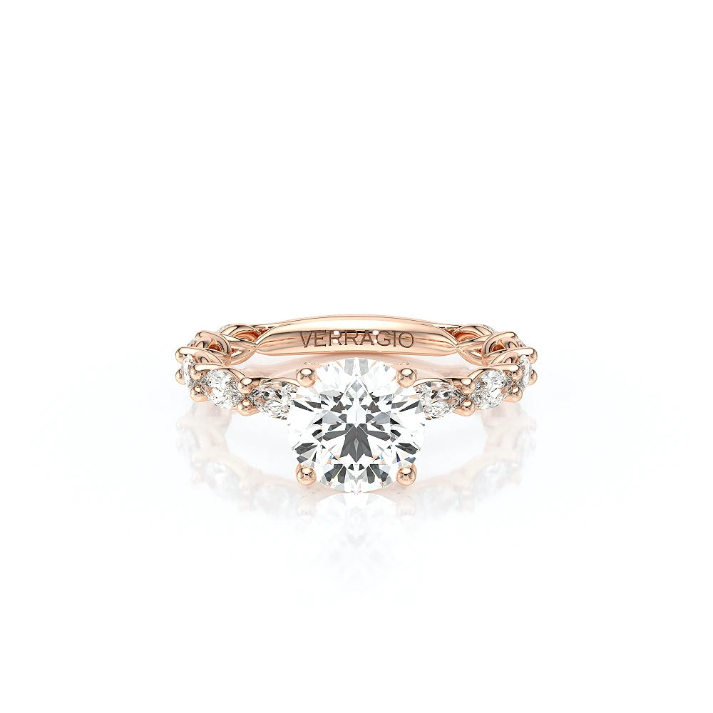 Lumino 803Rd4 5X25 Ew 14K Rose Gold Round