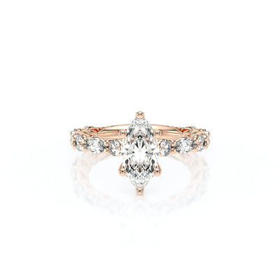 Lumino 806Mqd6 5X25 18K Rose Gold Marquise