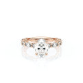 Lumino 806Ovd4 5X25 14K Rose Gold Oval