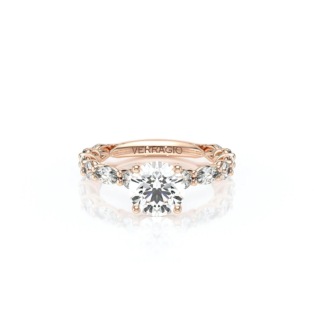 Lumino 806Rd4 5X25 14K Rose Gold Round