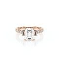 Lumino 811Em Trp 20 14K Rose Gold Emerald