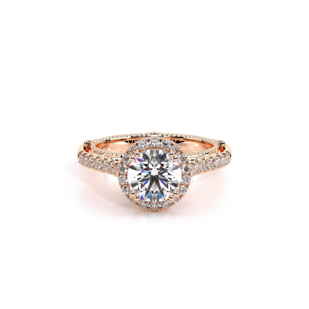 Venetian-5061r-18k Rose Gold Round