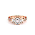 Insignia-7074em-14k Rose Gold Emerald