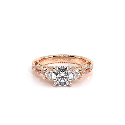 Venetian-5079r-14k Rose Gold Round