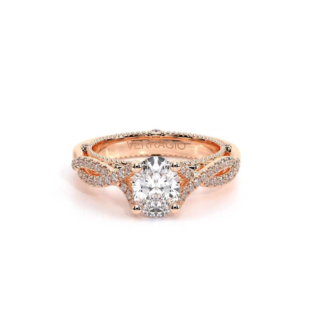 Venetian-5003ov-18k Rose Gold Oval