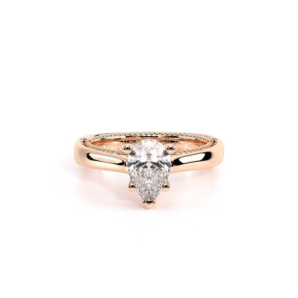 Venetian-5047pear-18k Rose Gold Pear